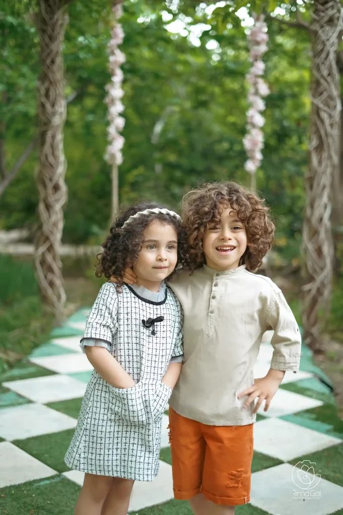 ایده عکاسی تولد کودک در فضای باز