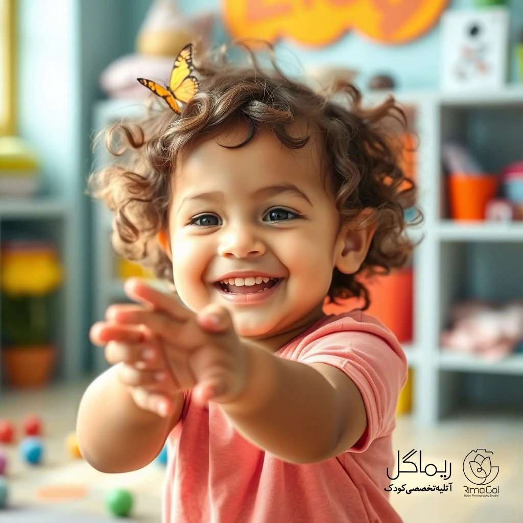 ادیت و ویرایش عکس‌های پرتره کودک