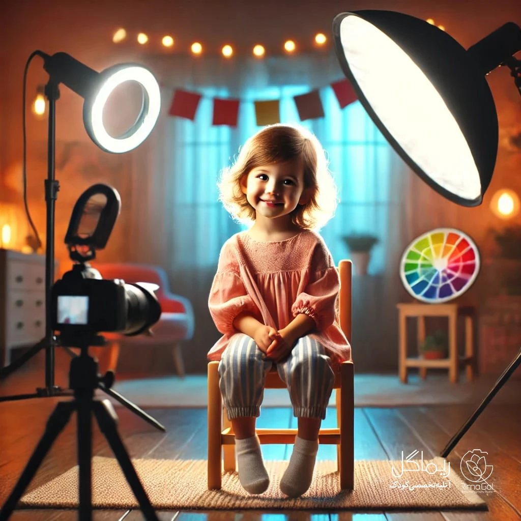 استفاده از نور مناسب در عکاسی پرتره کودک