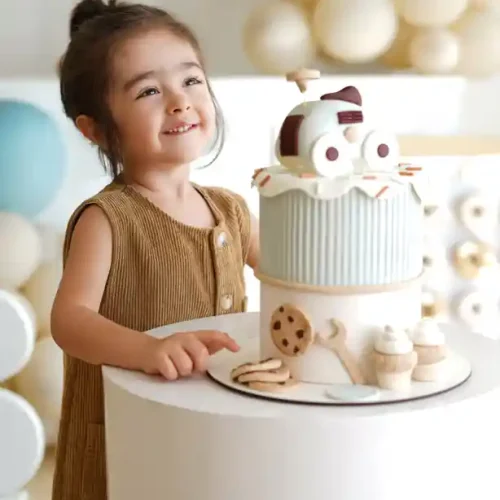 ایده عکس تولد کودک در فضای باز